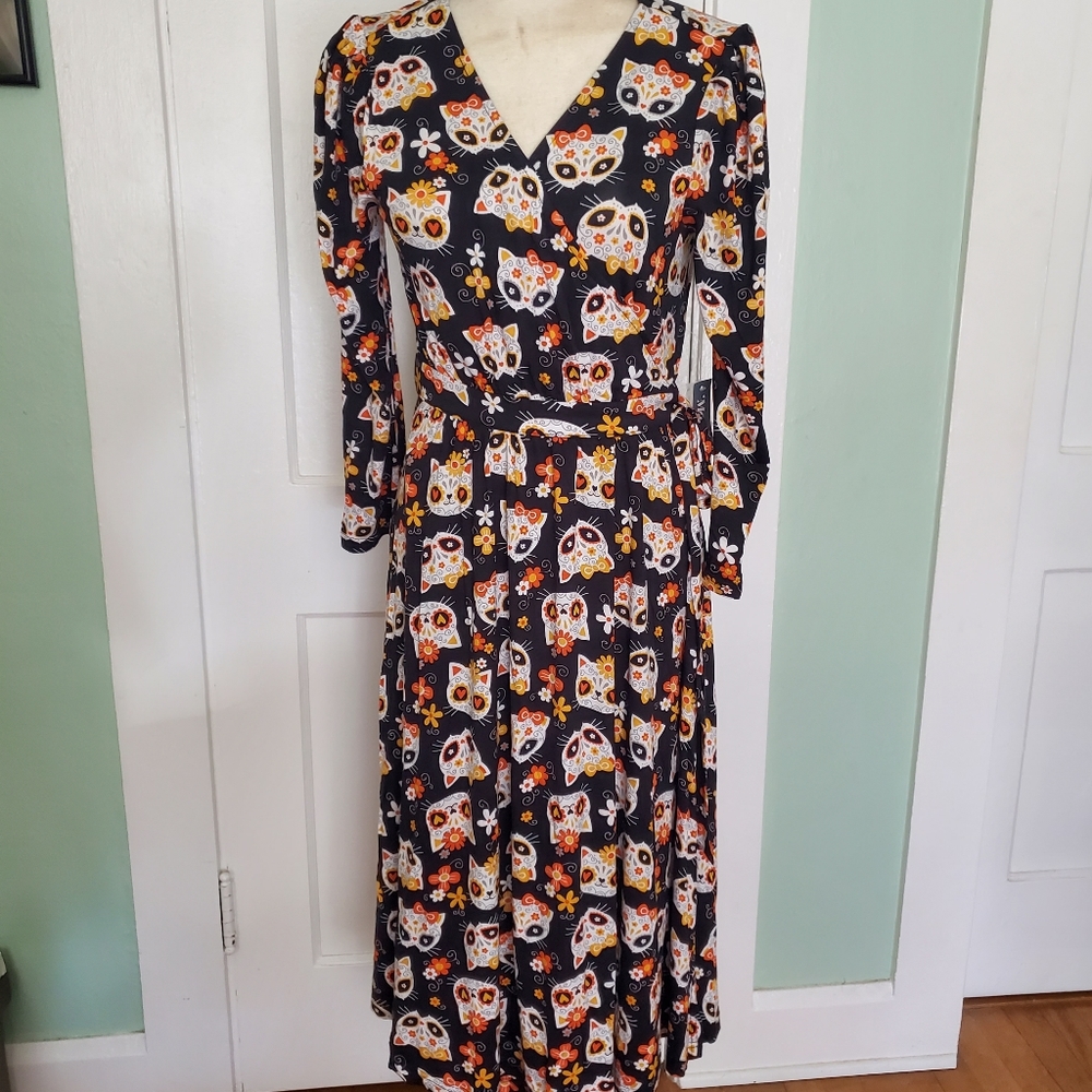 NWT Modcloth This Is My Moment wrap dress size L